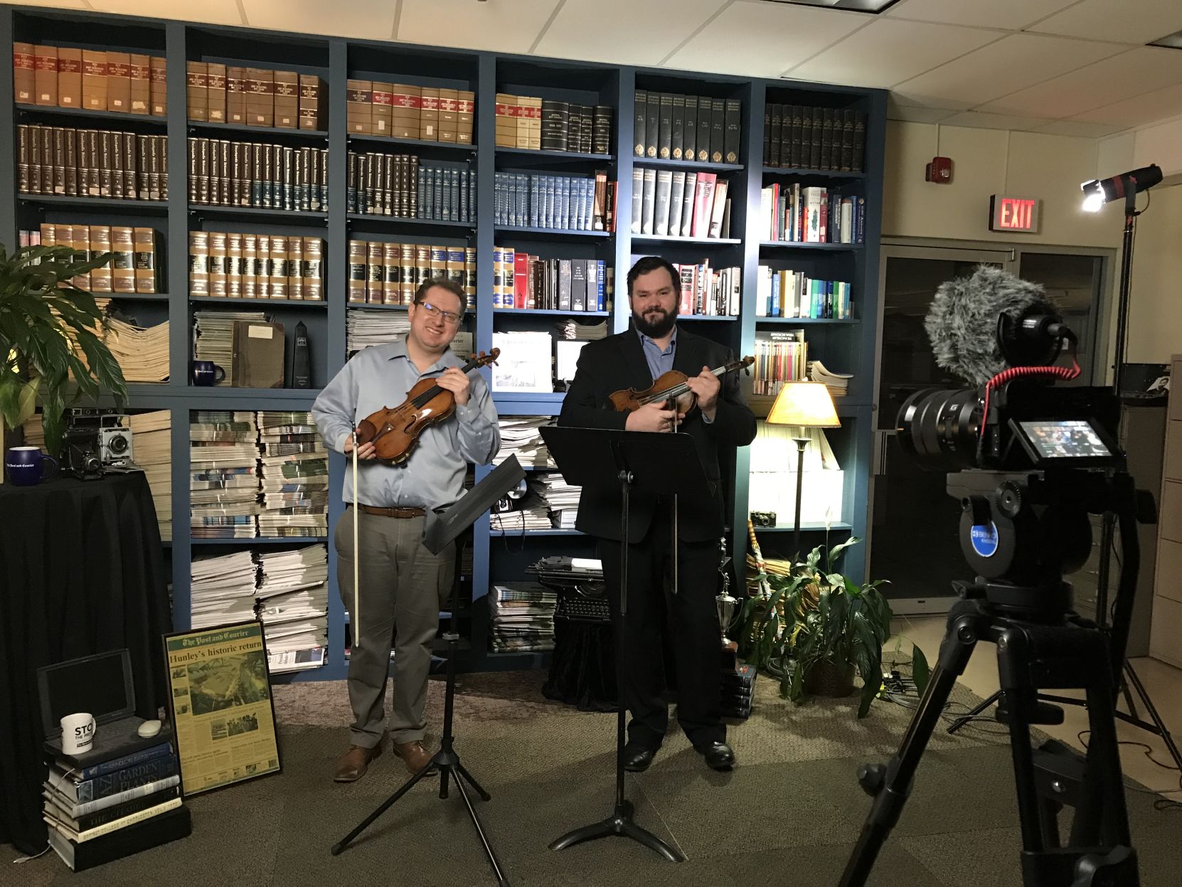 Yuriy Bekker and Micah Gangwer